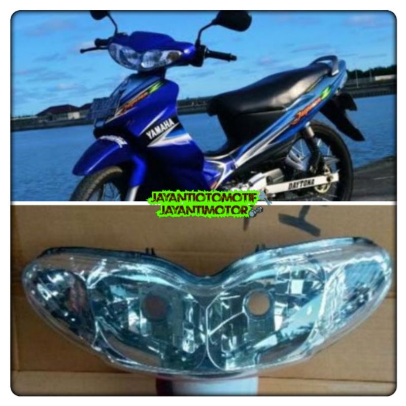Lampu Jupiter Z lama Body Reflektor Depan Motor