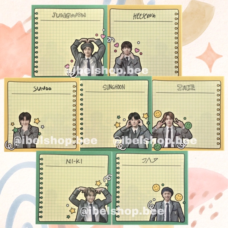 Memopad Enhypen GGU TXT BTS [STOK TERBATAS]ibelshop.bee