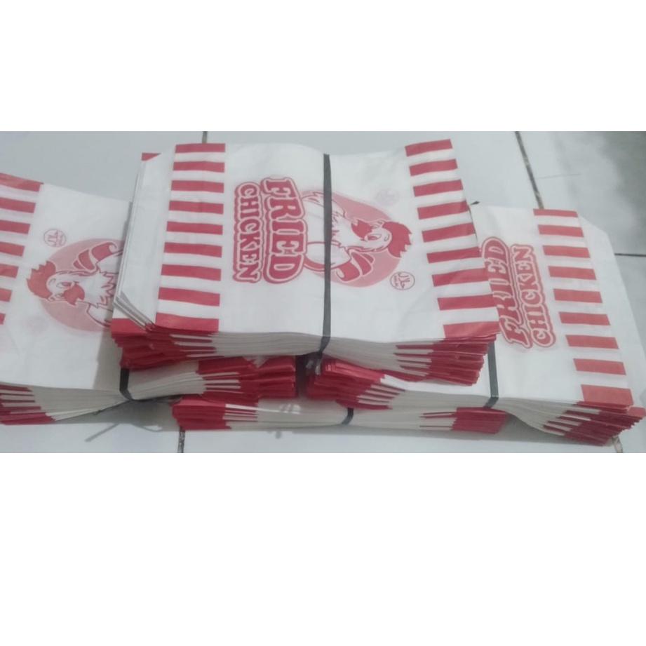 

Ready Stok⁎↑ WYSDJ paperbag friedchicken " kantong freidchicken " 99 Terkini
