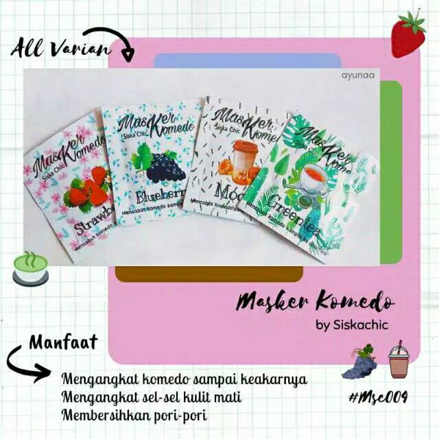 Masker Komedo By Siska Chic &amp; Umikyo