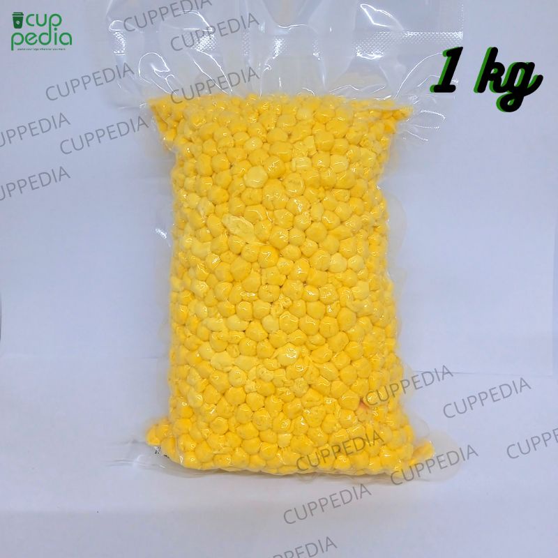 

Bubble Tea Tapiokan Pearl warna kuning 1kg