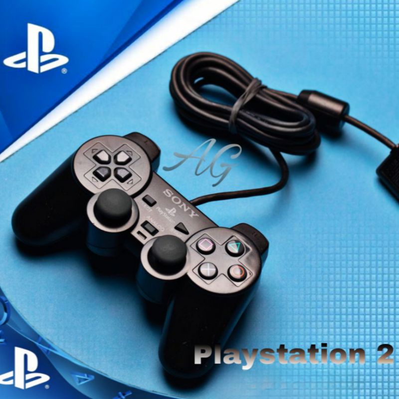 STIK PS2 HITAM TW PLAYSTATION2 CONSOLE MURAH