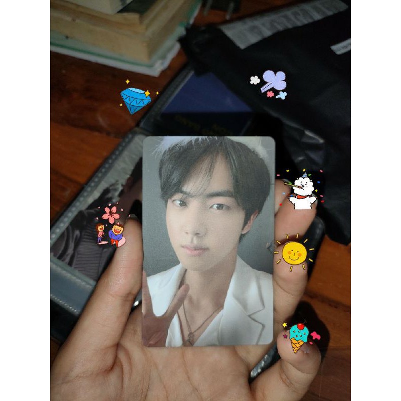 photocard jin mots 7 ver 1 / pc seokjin map of the soul 7 ver 1