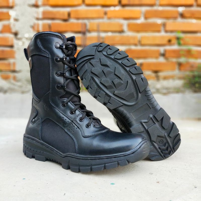 &quot;HARGA PROMO&quot; SEPATU PDL KULIT SAPI ASLI MODEL TERBARU MERK MR MASTER SEPATU PDL DINAS LAPANGAN TNI POLRI SECURITY SATPAM