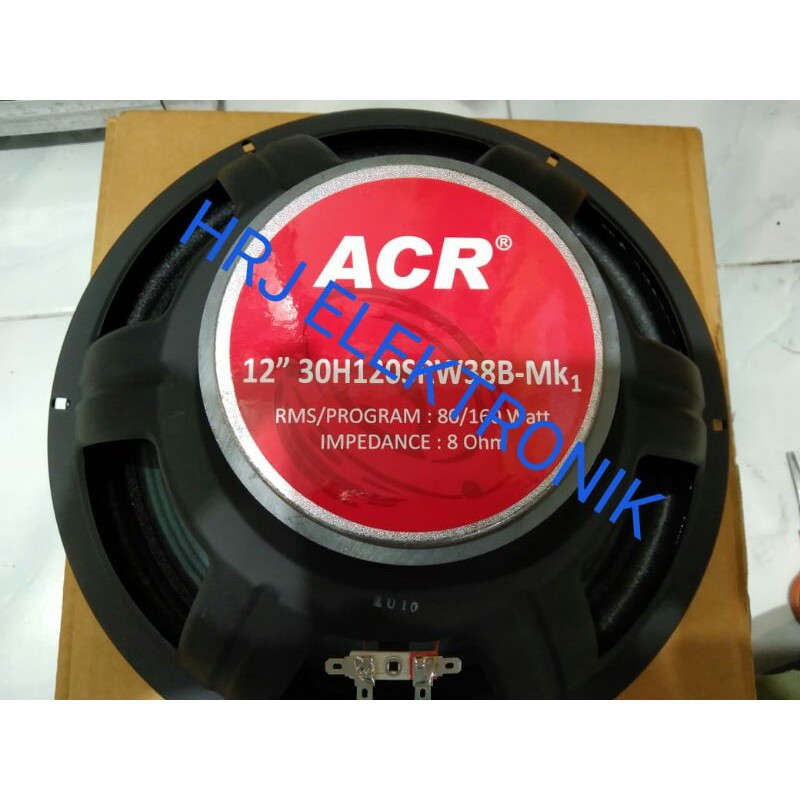 SPEAKER 12 INCH WOOFER ACR PRO ORIGINAL SPEAKER 12IN 1238B