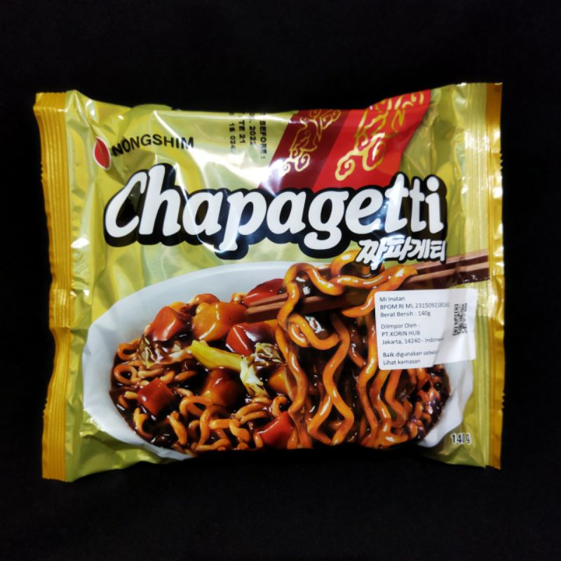 Nongshim Chapagetti 140gr/mie korea nongshim halal