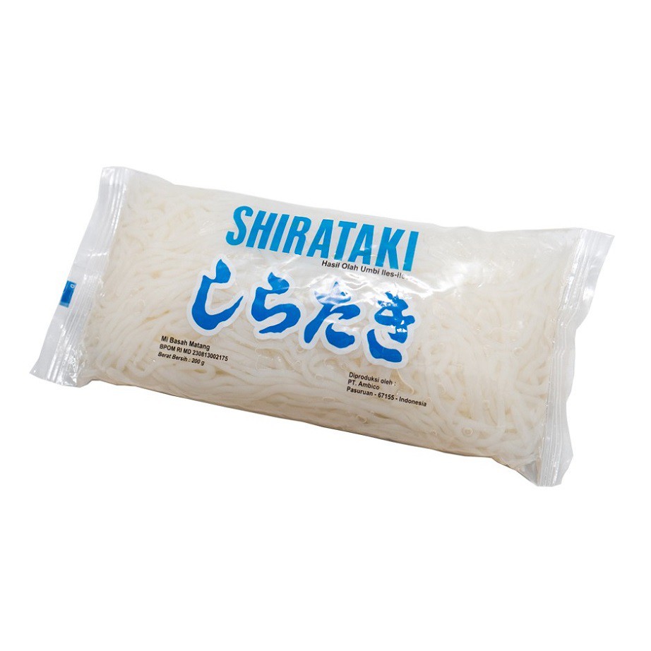 Mie Shirataki Basah Wet Shirataki Noodle Shopee Indonesia