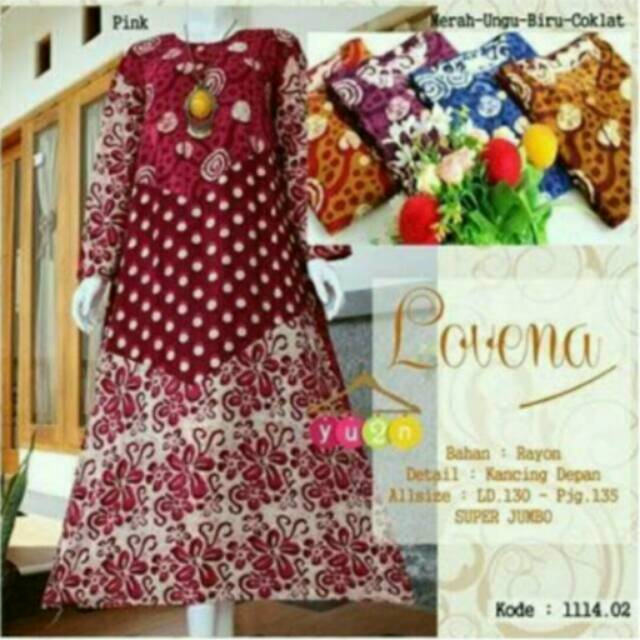 Longdress / Gamis / Daster Jumbo Lovena
