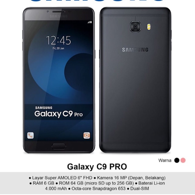 Samsung c9 pro