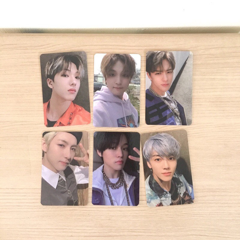 NCT Dream Reload Album Unofficial Photocard (Rollin Ver) Jisung Jeno Haechan Jaemin Renjun Chenle