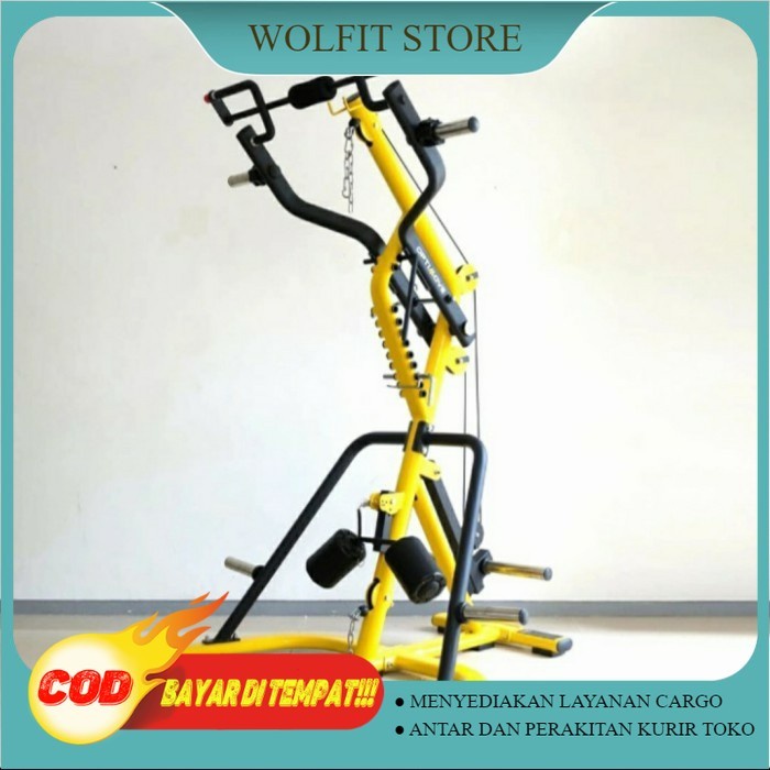 ALAT FITNESS GYM OPTIMOVE LEVERAGE / ONLY MACHINE