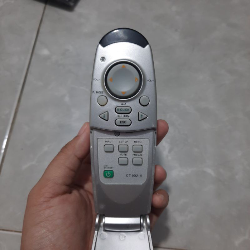 REMOTE REMOT PROYEKTOR TOSHIBA ORIGINAL ASLI