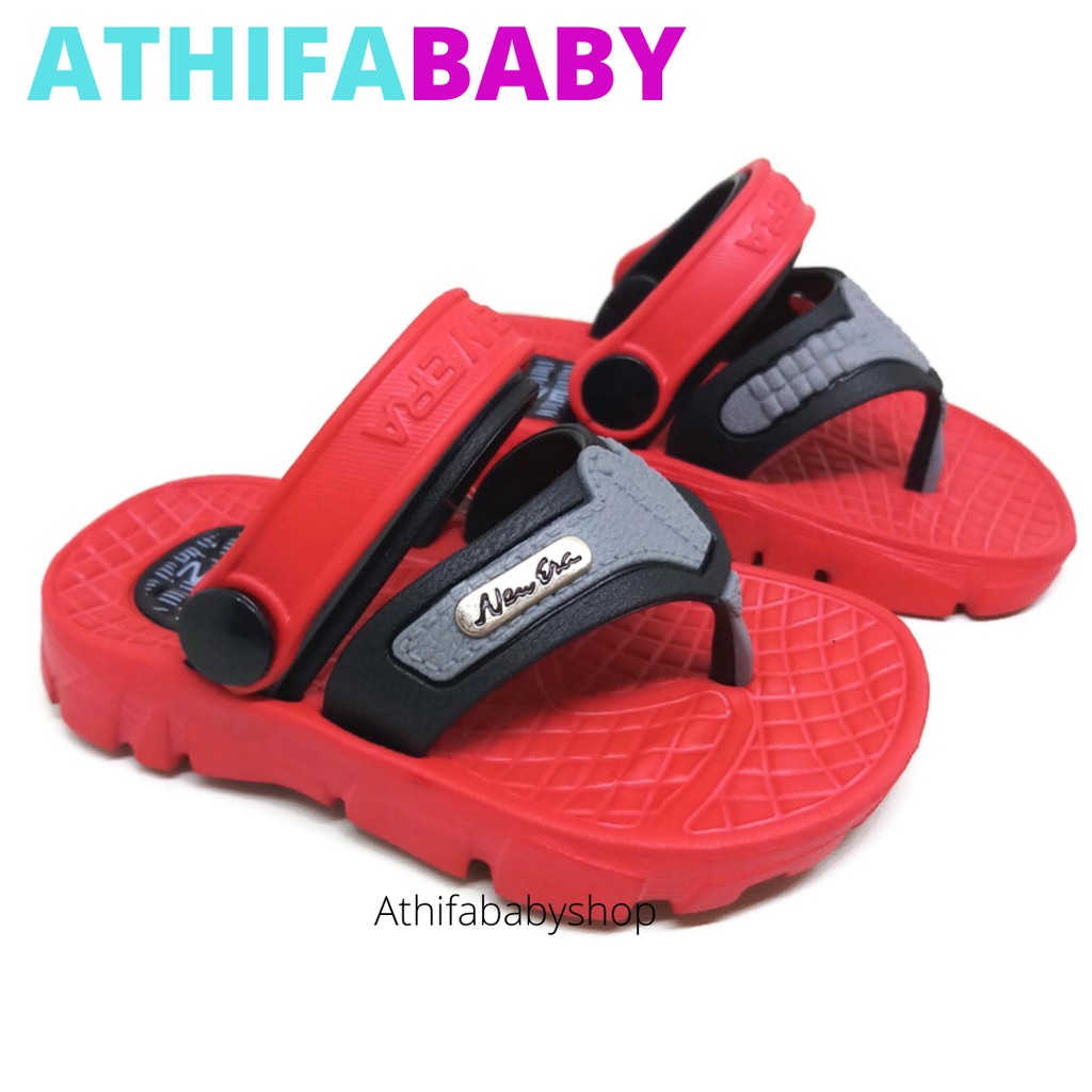 Sandal Gunung Anak Bayi Perempuan Laki Lelaki Sendal Jepit Balita New Era Usia Umur 2 3 4 5 tahun