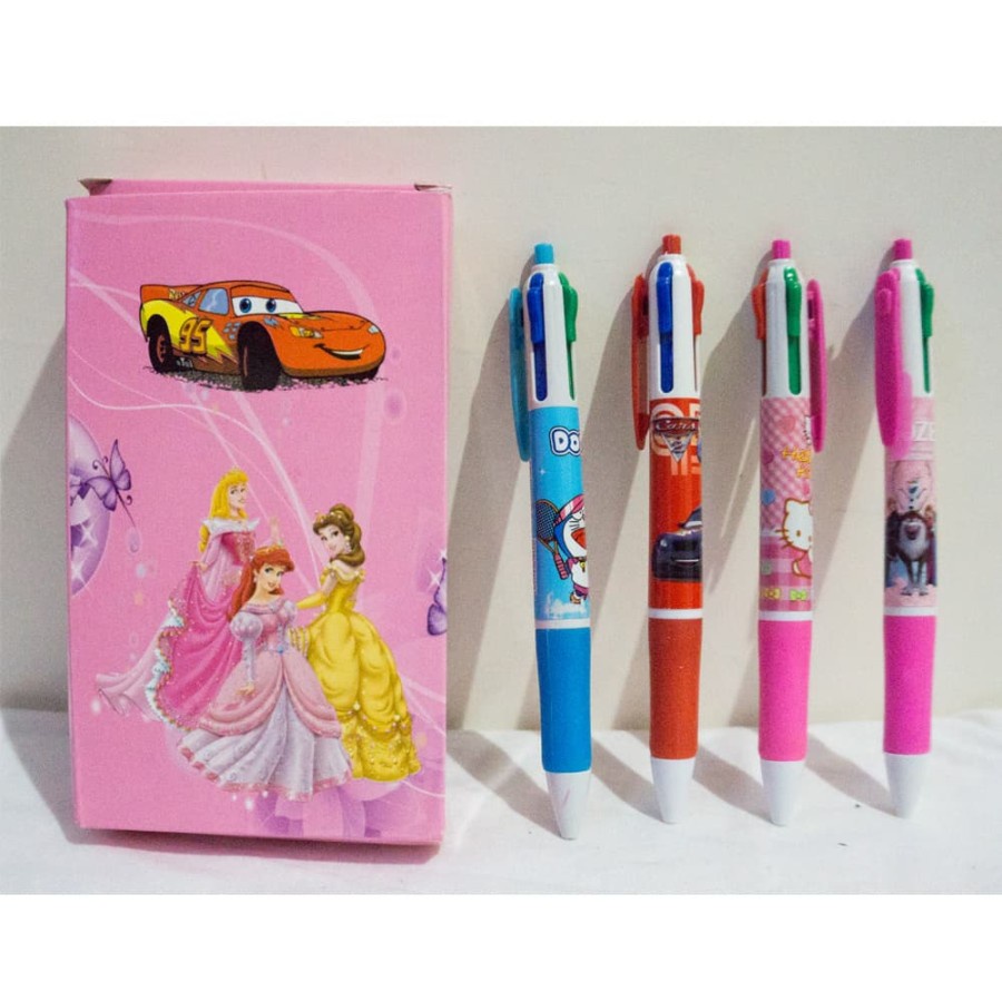 

Pulpen Fancy 4 in 1 karakter kartun