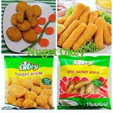 Okey Nugget Ayam 500gr / naget ayam 500gr