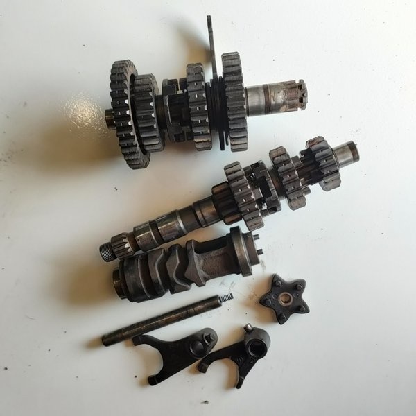 gearbok gir gearbox gigi rasio gear rasio transmisi set cam drum capit udang original yamaha jupiter