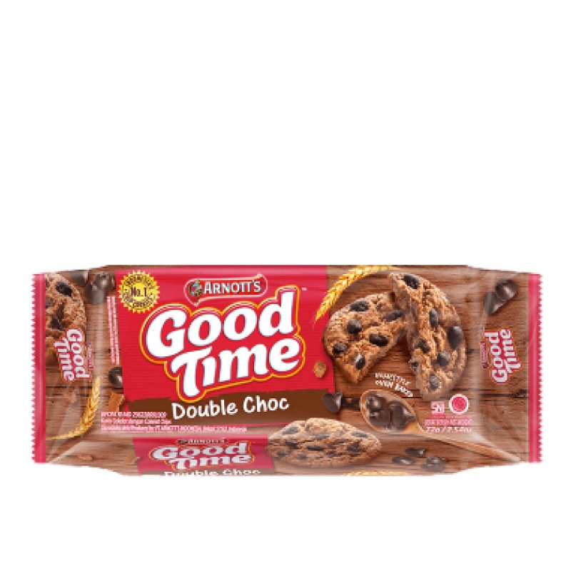 

Good Time Cookies Double Choc Chocochips 72 gr