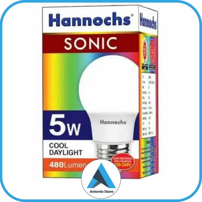 Hannochs SONIC lampu LED 5w/5 Watt