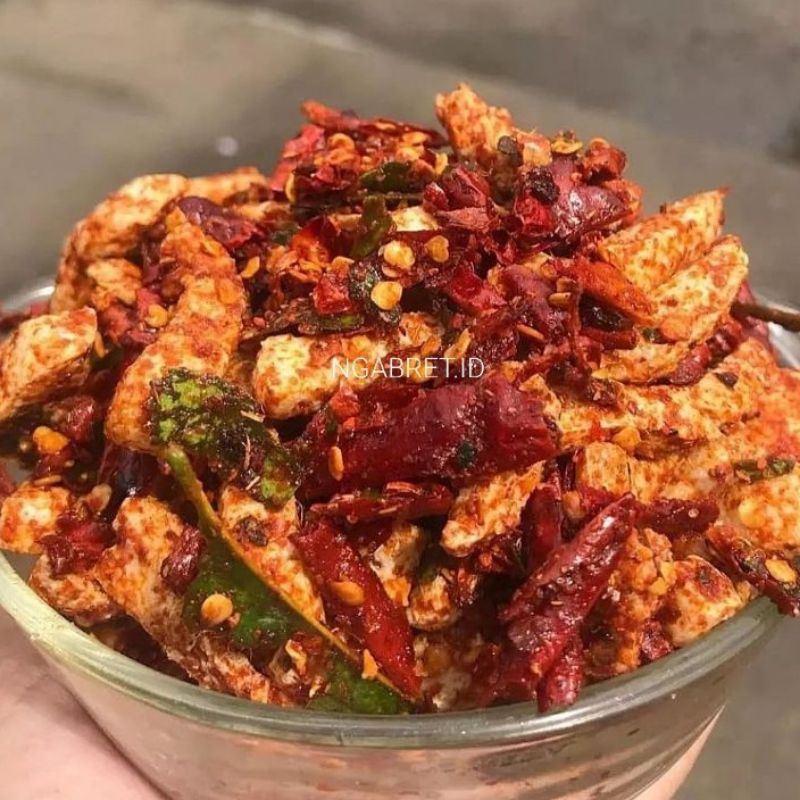 

Basreng Stik Bumbu Basah Daun Jeruk/Basreng Pedas 100 Gram