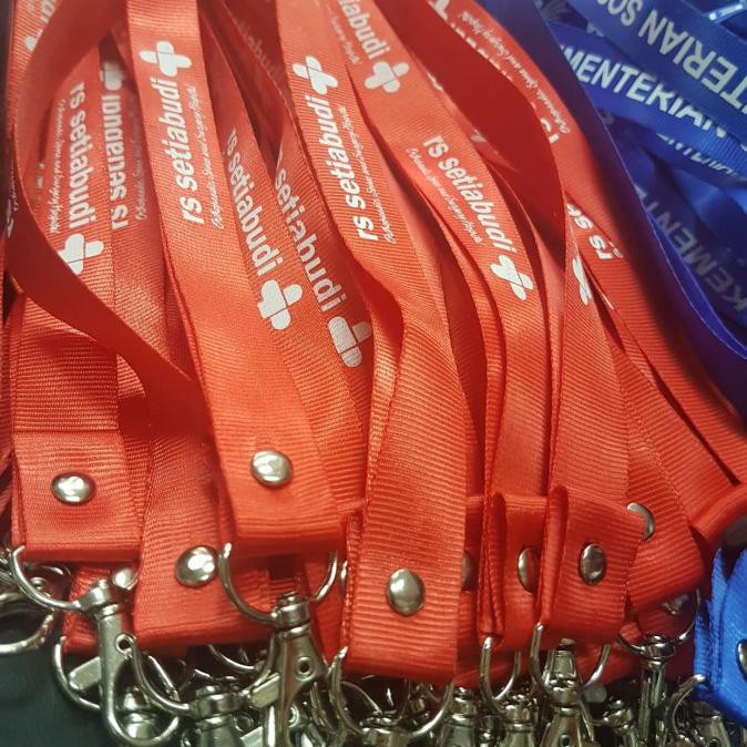 

Big Sale tali idcard tali nametag sablon Promo Awal tahun