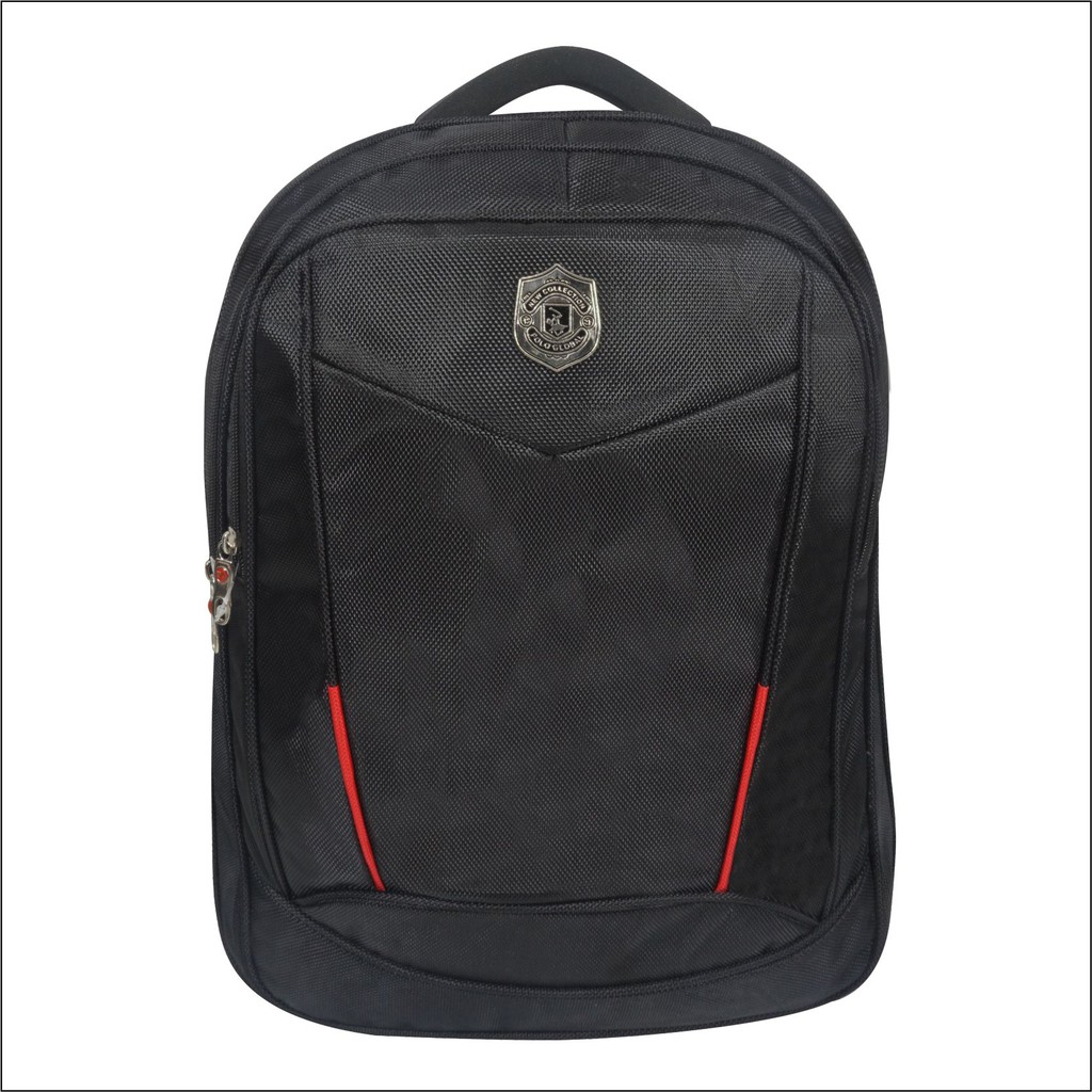 PG 9825 - Tas Ransel Punggung Laptop Polo Pria Wanita Unisex Bahan Waterprood Ukuran 18 Inch