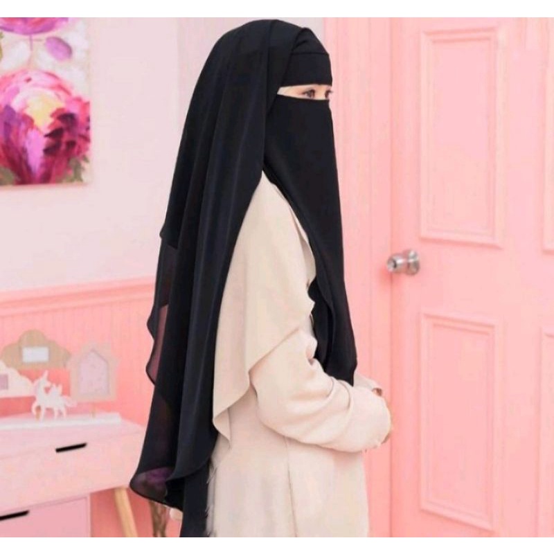 COD Niqab Yaman / Cadar Yaman / Niqab Long Yaman