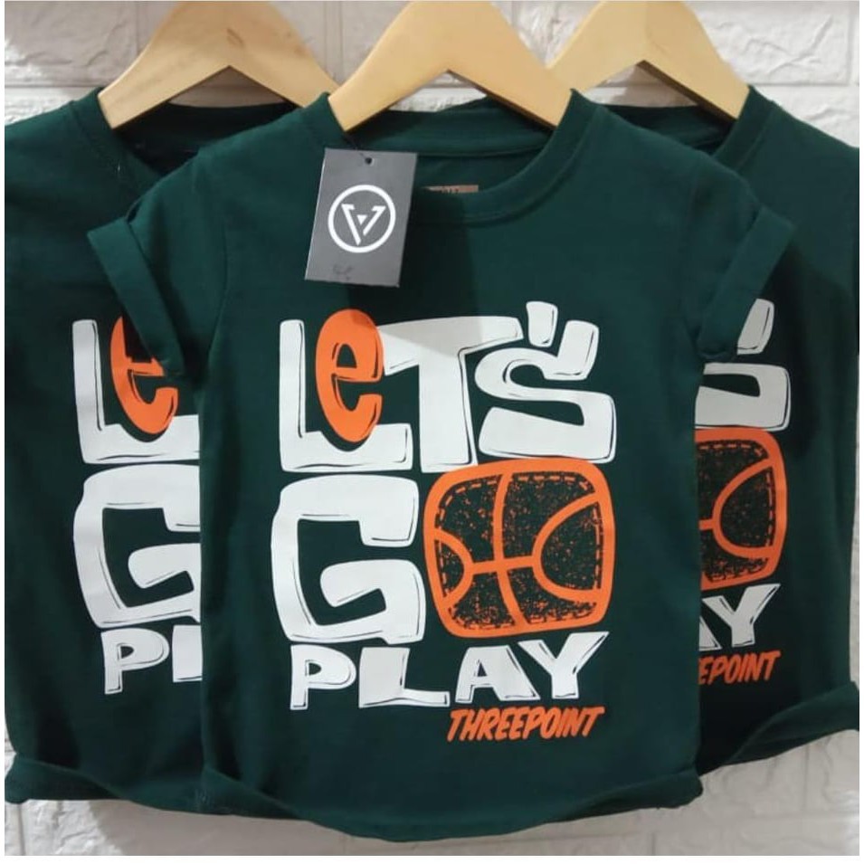 Kaos Anak Distro Berkualitas (Three Point)