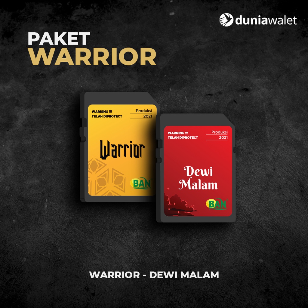 PAKET WARRIOR - SUARA WALET ORIGINAL BAN DRS. ARIEF BUDIMAN