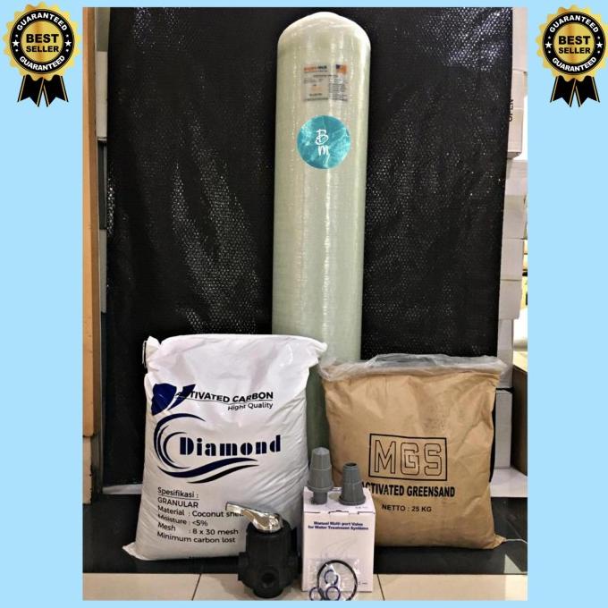 Spesial Paket Filter Air Sumur / Filter Air Berbau/Berminyak/Berwarna/Berbesi