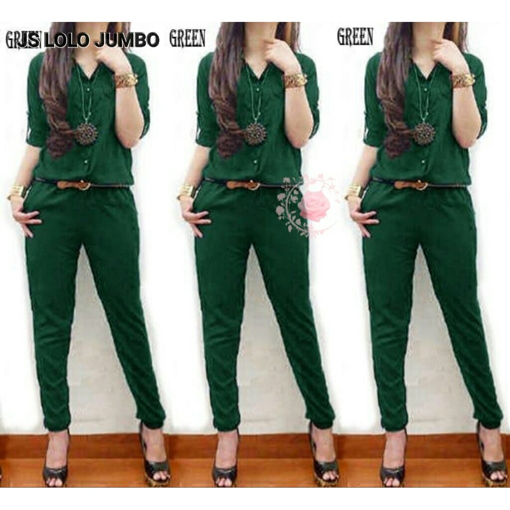 JUMPSUIT JS POLOS JUMBO 6Warna