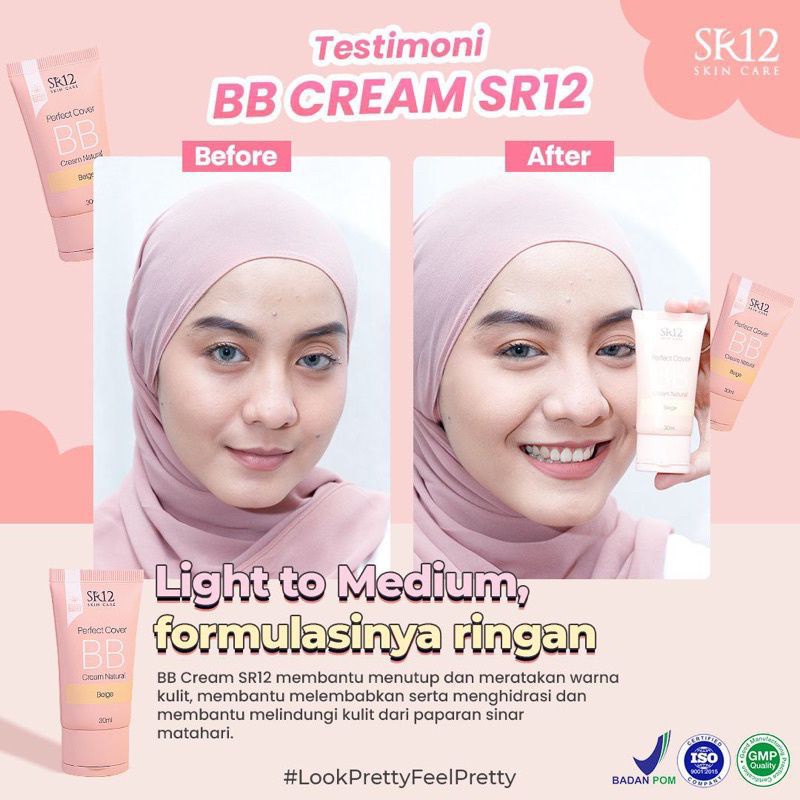 BB CREAM SR12 / CREAM GLOWING / MAKE UP / FOUNDATION