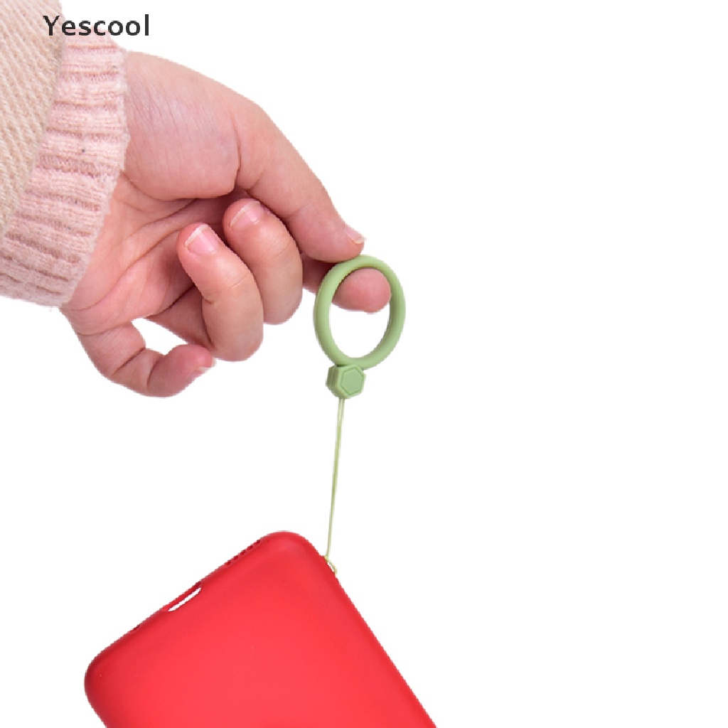 Yescool Tali Lanyard Handphone Universal Bahan Silikon Anti Hilang