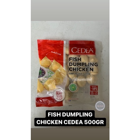 Cedea Dumpling Ikan Isi Keju / Ayam 500gr