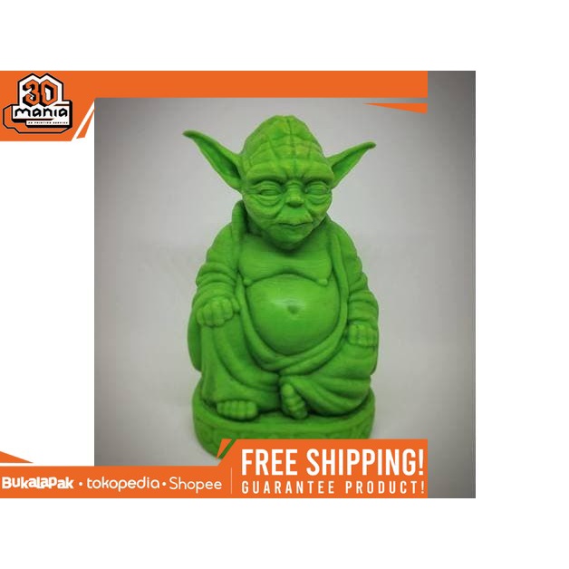 Yoda Buddha Action Figure (3d Printing)