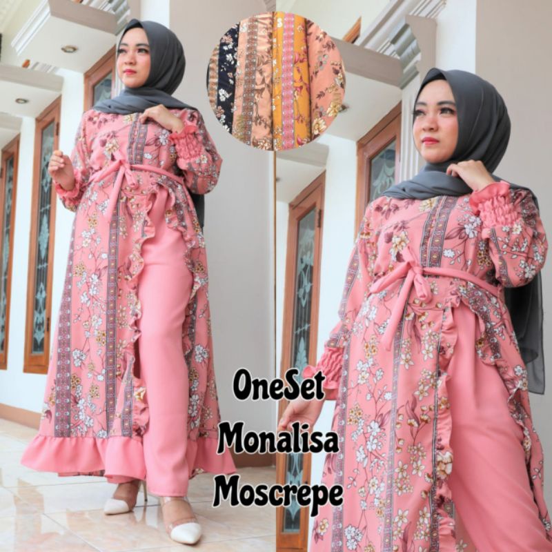 

Long set trandfashion rempel samping terbaru ima collection