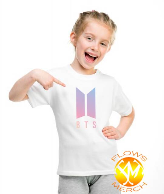 Kaos anak laki-laki perempuan BTS pakaian anak BTS