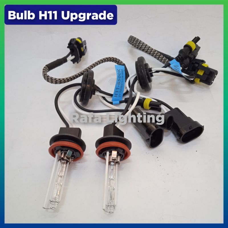 Bulb Lampu HID V1 H11 Upgrade Hight Quality Original Vahid