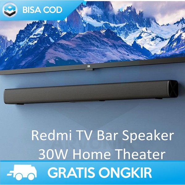 SPEAKER HOME THEATRE TV BLUETOOTH XIAOMI REDMI MDZ-34-DA SOUNDBAR BASS