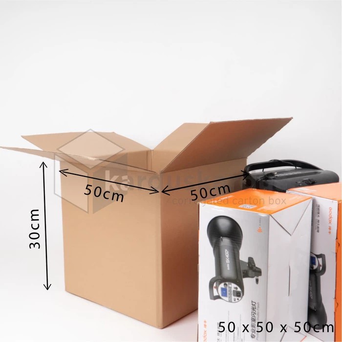

KARDUS | BOX | KARTON PACKING ( 50 x 50 x 50 ) JUMBO BESAR DAN KOKOH