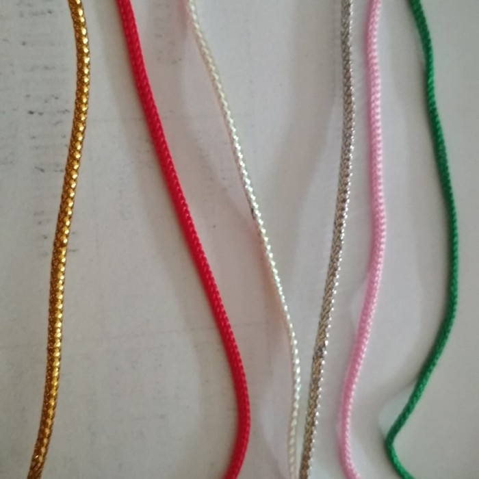 Dsd200 Benang Tali Merah Emas Prakarya Gelang Lampion Bbb022C