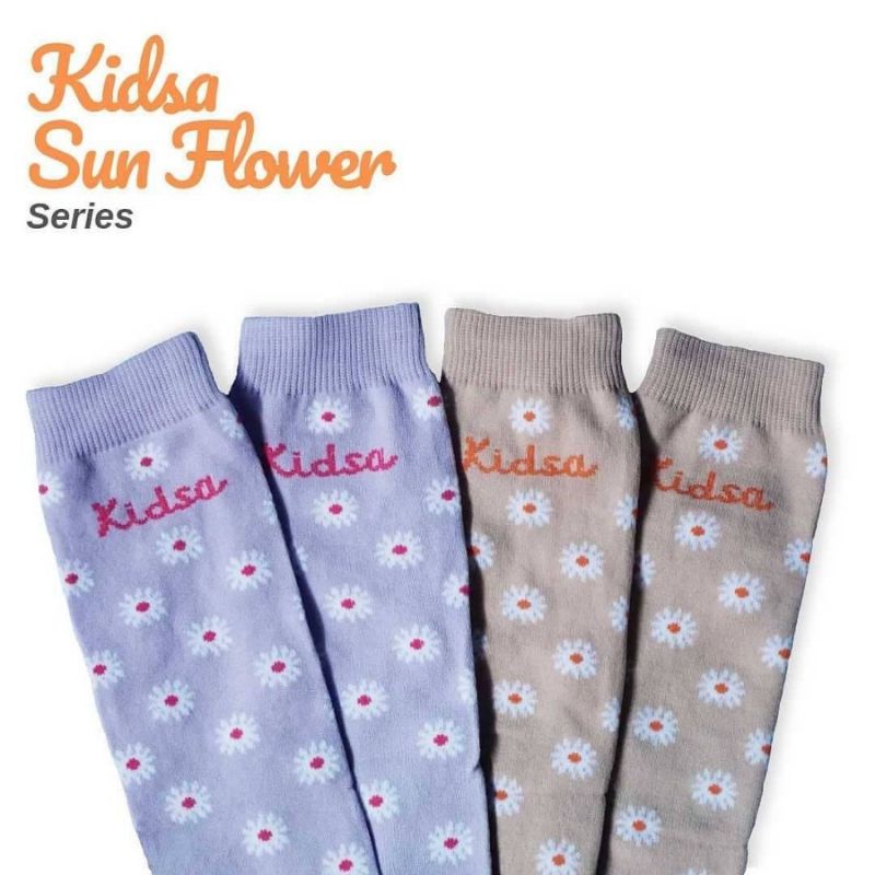 Kaos Kaki Anak Jempol Motif Kidsa Sunflower by Kanik Soka | Kaos Kaki Anak TK