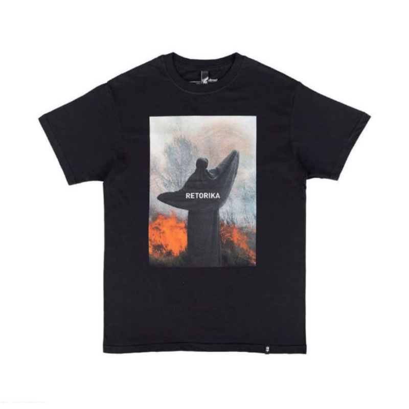 Maternal Disaster T-shirt Retorika Black