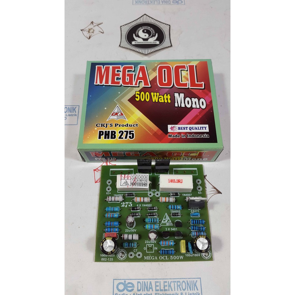 KIT DRIVER POWER AMPLIFIER 500W MONO - SOCL