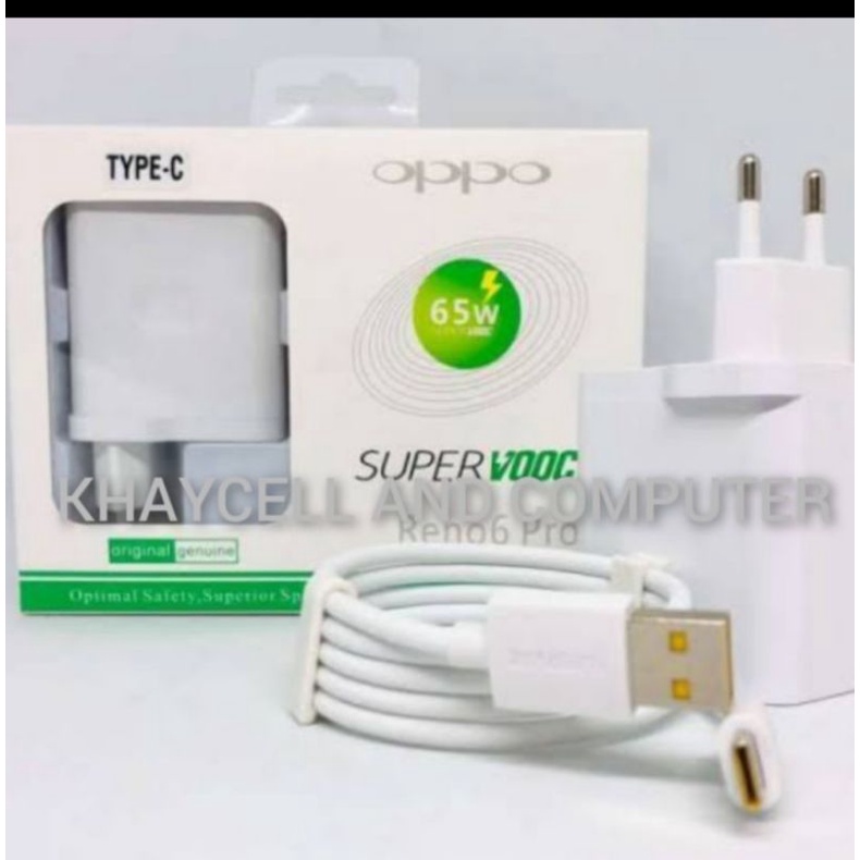 CHARGER OPPO SUPER VOOC RENO 6 PRO TYPE C