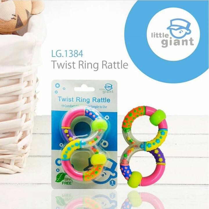 Little giant twist ring rattle