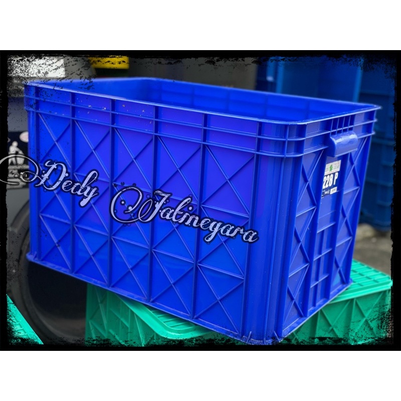 Jual Green Leaf Container Box Industri 2227 P 2228 P / Keranjang ...