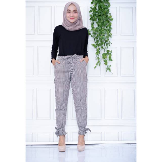  CELANA  TARTAN  PITA WANITA  CELANA  TARTAN  CELANA  KOTAK 