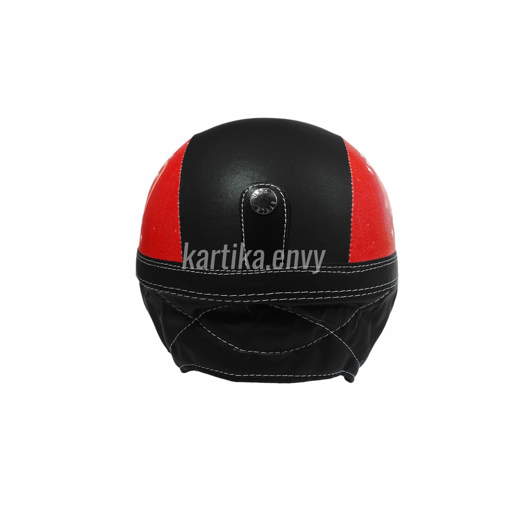 Helm Anak Balita Retro Seri Klasik Bismillah