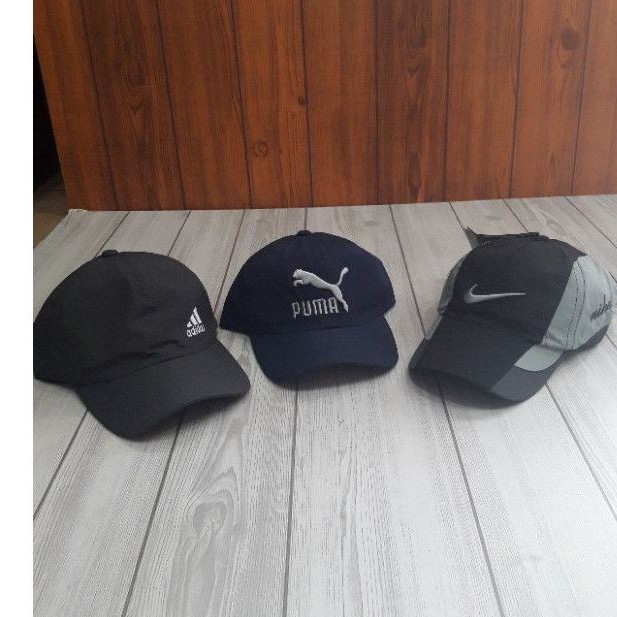 Topi Olahraga Pria Running Cap Sport Bahan Parasut Import Premium