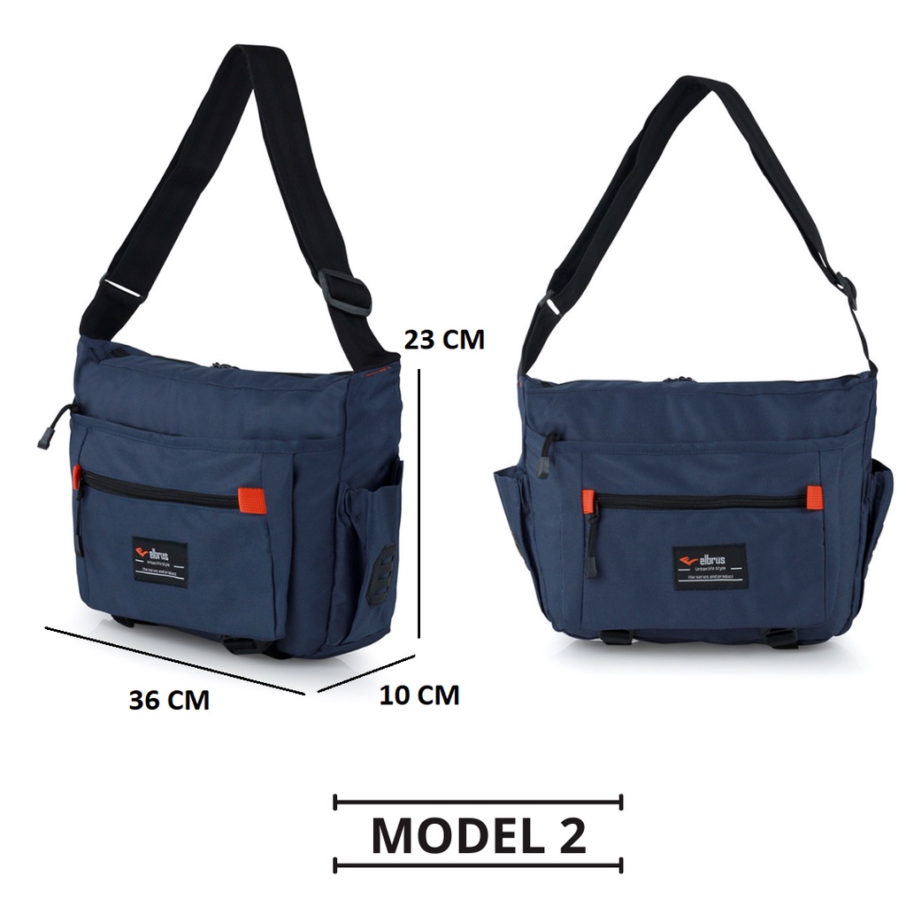 Tas Selempang Silng Bag Besar Pria Casual Distro - Tas Slempang Laptop 12 inch